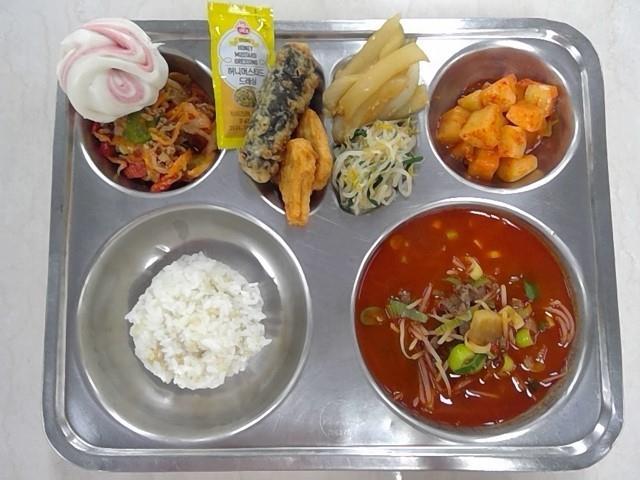 2026년 3월 18일 급식사진입니다.